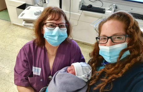 התינוקת הראשונה לשנת 2021 במרכז הרפואי ברזילי